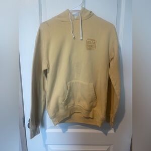 Billabong Women’s Size Small Yellow Hoodie.